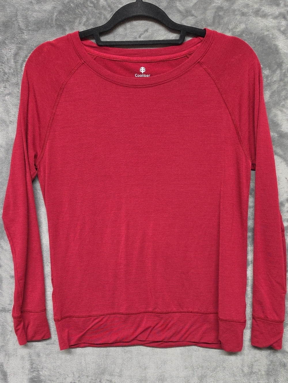 Coolibar Women's Long-Sleeve Top in Deep Red UPF 50+
